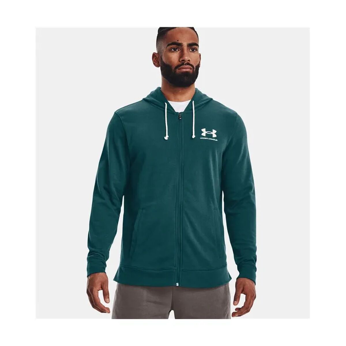 Sport Jakke til Mænd Under Armour Grøn